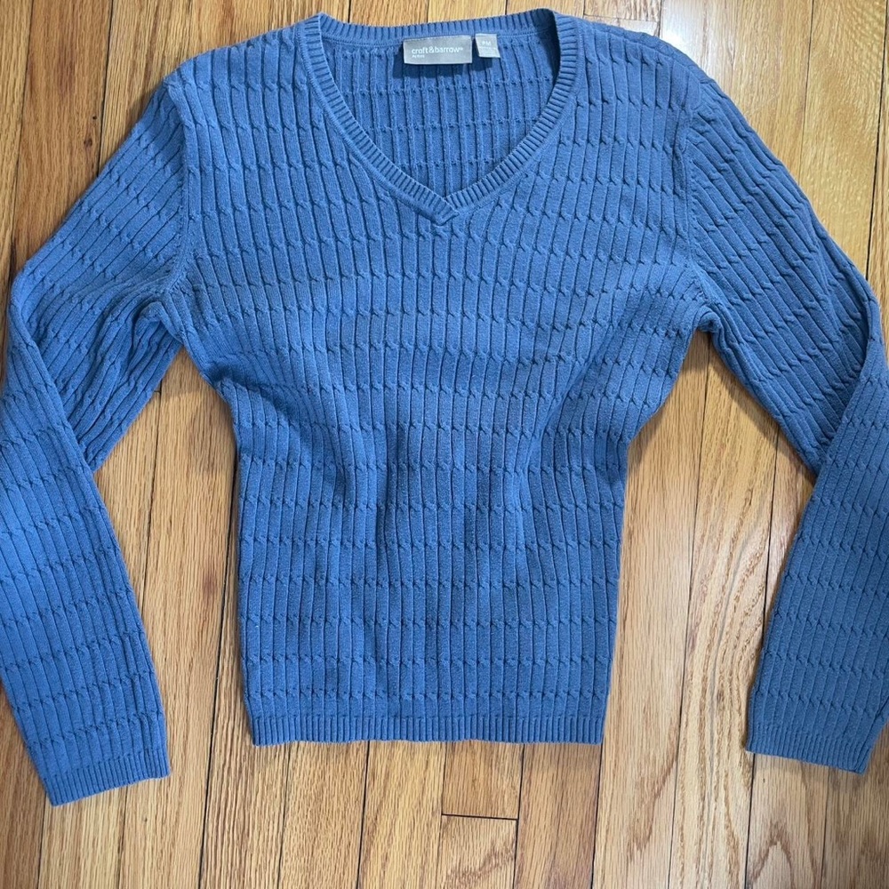 Croft & Barrow Women’s Blue Jumper